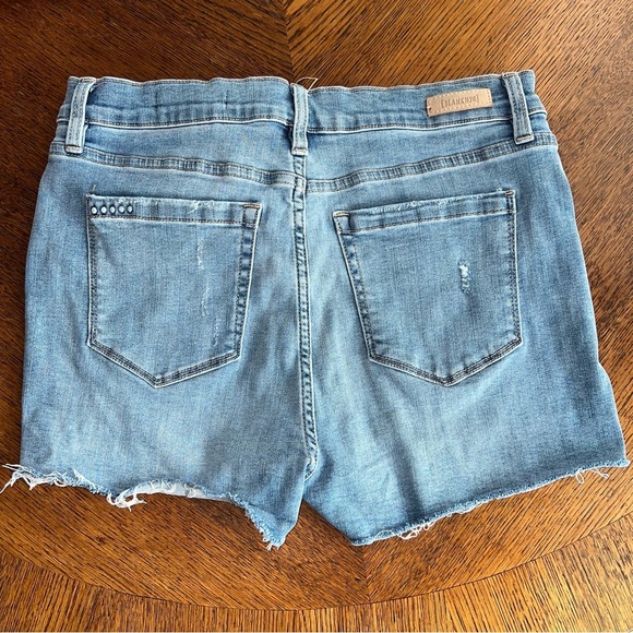 Blank NYC Womens Light Blue High Rise Essex Classic Cut off Denim Shorts Size 29 - Picture 3 of 5